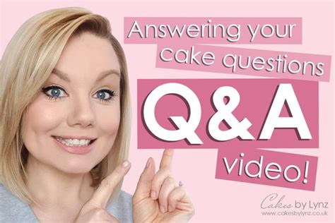 Answering Your Cake Questions - Q&A Video! - Cakes by Lynz | Cake topper tutorial, Butter cream ...