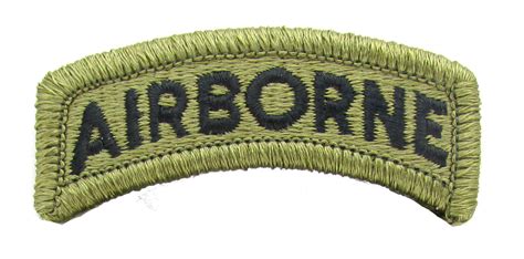 Airborne Tab OCP Patch - U.S. Army Airborne Patch with Hook – Military ...