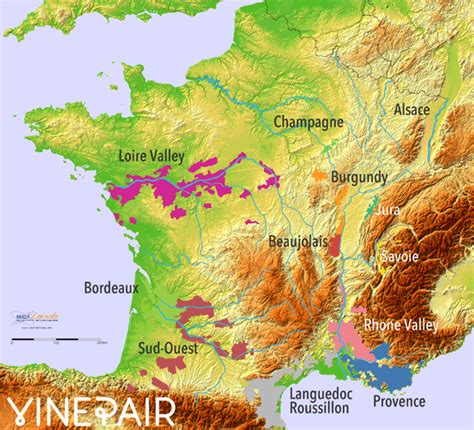 4 Animated Relief Maps Of Europe's Famous Wine Regions | VinePair