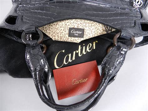 Cartier Marcello de Cartier Black Matte Crocodile Bag Purse at 1stDibs | jimmy marcello, cartier ...