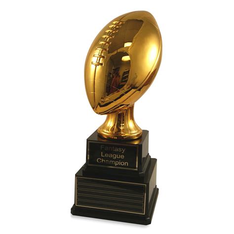 Perpetual Jumbo Gold Football Trophy - Far Out Awards