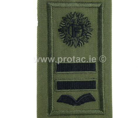 Irish Air Corps Tactical Rank Sliders - Enlisted - Protac - Military Shop