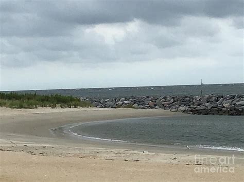 Fort Monroe Beach Photograph by Catherine Wilson