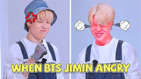 When BTS Jimin Angry - YouTube