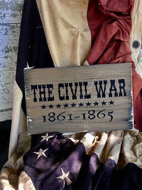 Civil War Civil War Sign War Between the States Gettysburg | Etsy