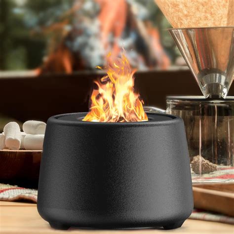 Snapklik.com : Ceramic Tabletop Fire Pit, Portable Ethanol Fire Bowl ...