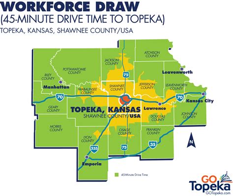 Where Is Topeka Kansas On The Map - Cherry Hill Map