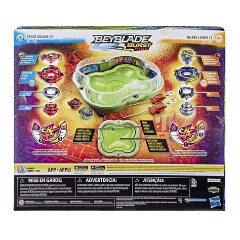 Beyblade Burst Rise Hypersphere Infinity Brink Battle Set Battle Set, Walmart Exclusive ...