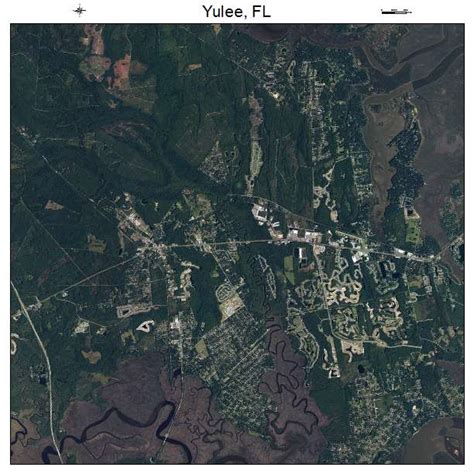 Aerial Photography Map of Yulee, FL Florida