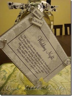 Our Little Casita: Wine-Themed Poems for a Bridal Shower