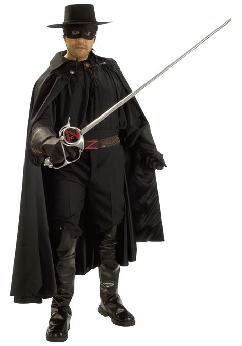 Authentic Zorro Costume - Mens Authentic Superhero Costumes