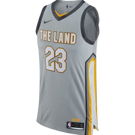 Lebron James "City Edition" Authentic Jersey Cleveland Cavaliers AH6048-007