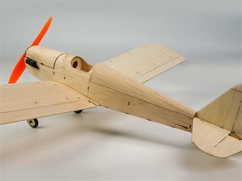 Mini Balsa Wood RC Airplane Model K9 Spacewalker Indoor/Park Fly 380mm Wingspan Aircraft Model ...