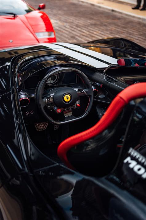 Ferrari Monza SP2 cockpit/interior - 9GAG