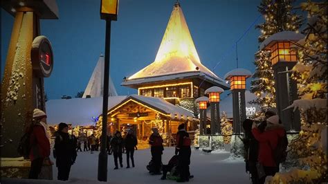 Santa Claus Village for families: home of Father Christmas Lapland Finland Rovaniemi North Pole ...