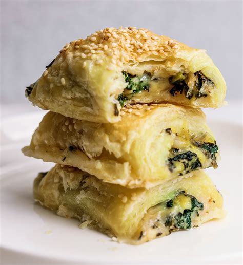 Vegan Spinach Cheese Rolls - Nadia's Healthy Kitchen