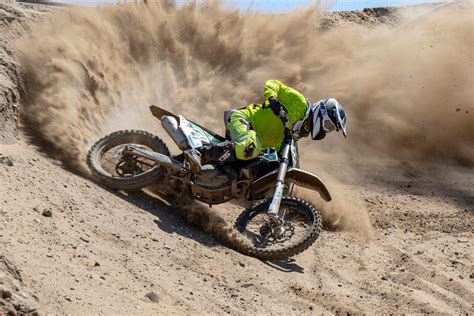 Man Riding Motocross Dirt Bike · Free Stock Photo