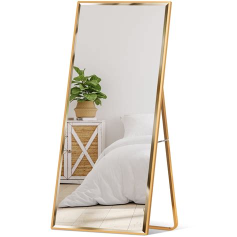 Best Choice Products 65x22in Full Length Mirror, Rectangular Beveled ...