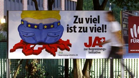 Switzerland referendum: Voters reject end to free movement with EU ...