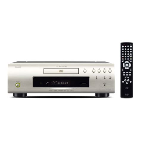 DENON DVD-2500BT OPERATING INSTRUCTIONS MANUAL Pdf Download | ManualsLib