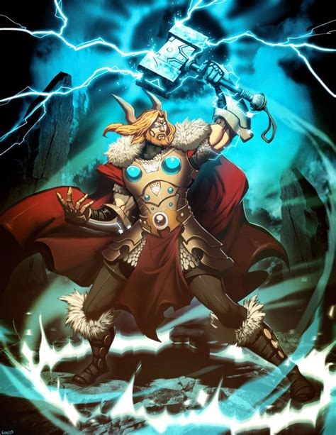 Thor by *GENZOMAN on deviantART | Mitologia nordica dioses, Mitologia nordica, Mitología