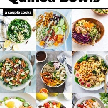 10 Quinoa Bowl Recipes – A Couple Cooks