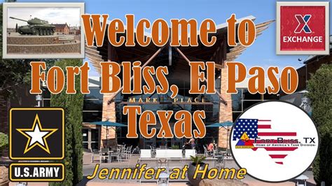 WELCOME TO FORT BLISS U.S. Army Installation, EL PASO TEXAS, Walking ...