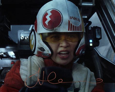 Jessica Henwick SIGNED photo: Star Wars Rebel fighter | Cards, Comics ...