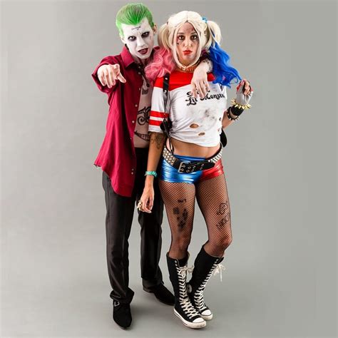 Harley Quinn And Joker Squad Makeup And Costumes - Mugeek Vidalondon