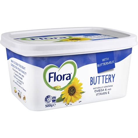 Flora Margarine Spread Buttery 500g | Woolworths