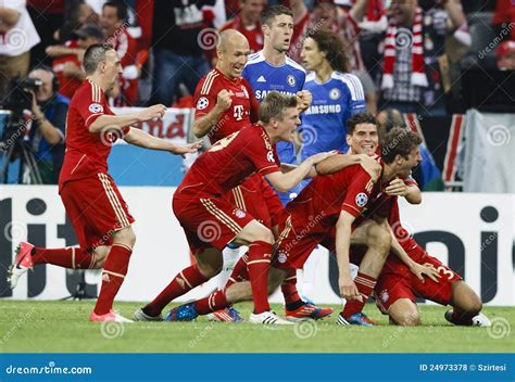 Bayern Munich Vs. Chelsea FC UEFA CL Final Editorial Stock Photo ...