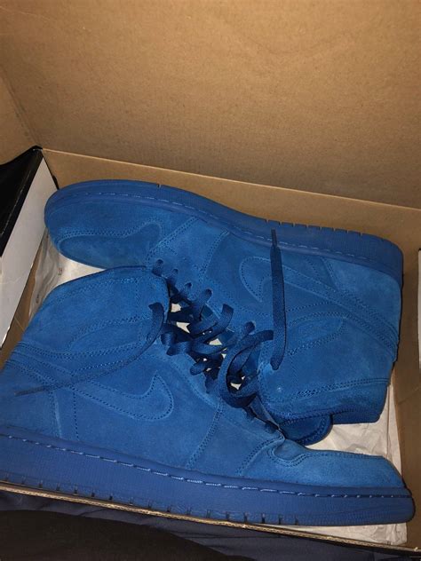 Jordan Brand AIR JORDAN 1 HIGH BLUE SUEDE