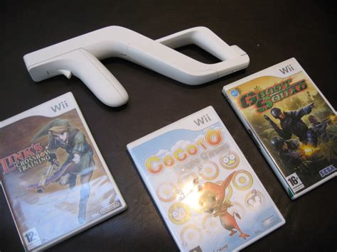 Wii Ultimate ZAPPER Gun Shooter Games Bundle + Nintendo Wii Light GUN ...