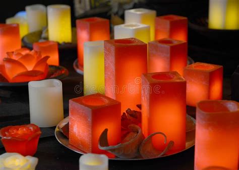 Relaxation candles stock image. Image of scented, therapy - 35543483