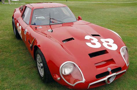 1966 Alfa Romeo TZ2 at the Pebble Beach Concours d'Elegance