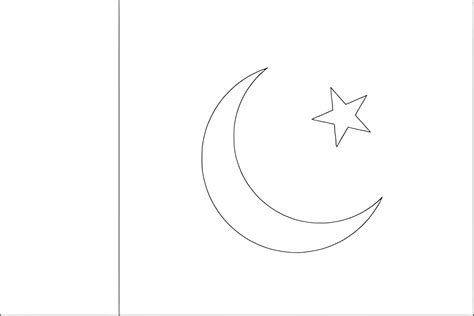 Printable Pakistan Flag coloring page - Download, Print or Color Online ...