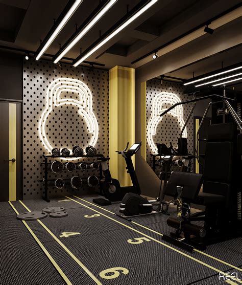 Gym Design on Behance | Home gym design, Gym design, Gym interior