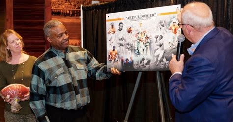 Watch: Vols honor Condredge Holloway's retirement