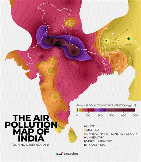 Air Pollution Map Of India: What Is Your City Breathing? | Forbes India