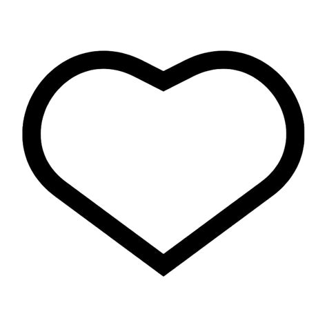 Black Heart Symbol Transparent | PNG All