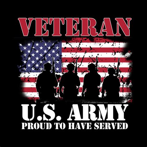 U.S Army Veteran Proud To Have Served American Flag Gift Veterans Day - Army Veteran - Mug ...