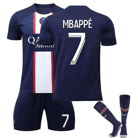 Mbappe 7# Jersey Home 2022-2023 New Season Paris Soccer T-shirts Jersey ...