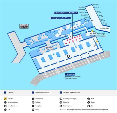 Delhi Airport Terminal 3 Map - Map Of Campus