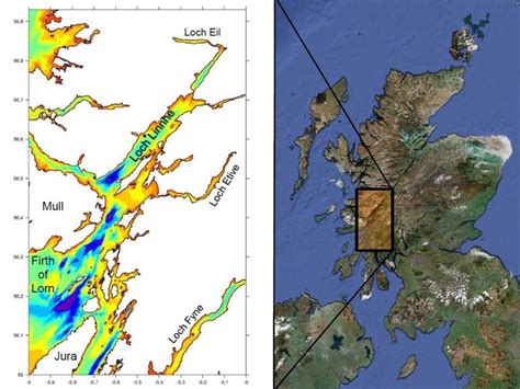 Map of Loch Linnhe and the Firth of Lorn (courtesy of A. Dale, SAMS). | Download Scientific Diagram