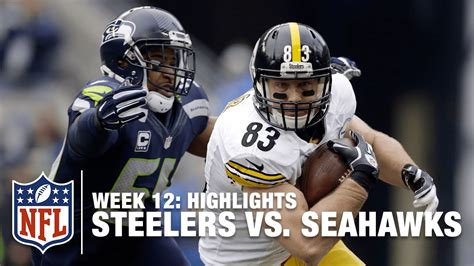 Steelers vs. Seahawks | Week 12 Highlights | NFL - YouTube