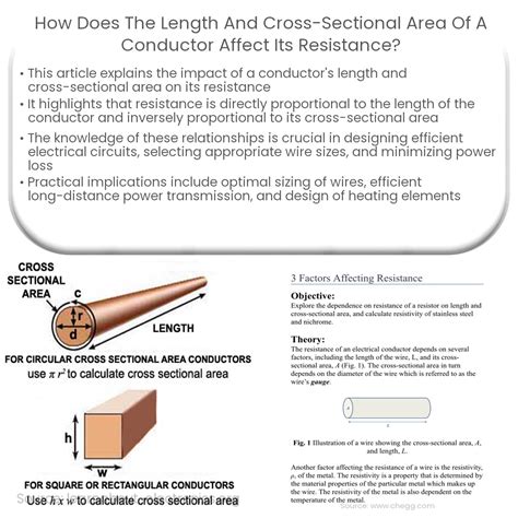 How does the cross-sectional area of a wire affect its resistance?