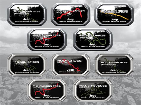 Jeep Badge Of Honor Fun, Interactive Way to Enhance Trail Adventures | Quadratec