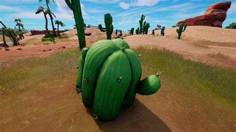 Destroy different types of cactus plants in Fortnite | PC Gamer