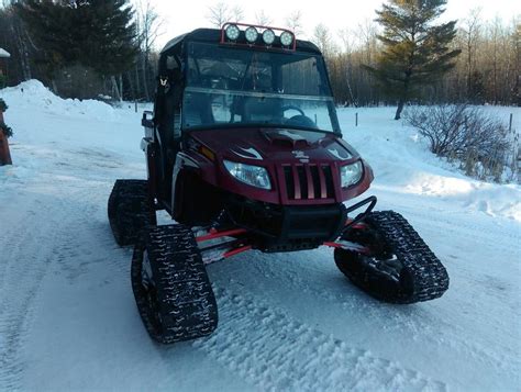 Tracks are On! Bad news though. - Arctic Cat Prowler Forums: Prowler UTV Forum