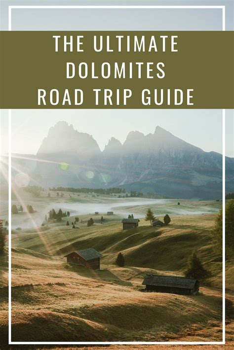 The Ultimate Dolomites Road Trip Guide - Bon Traveler | Dolomites, Italy road trips, Road trip ...